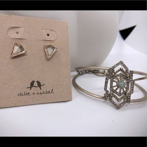 Chloe + Isabel Portico Earrings & Bracelet set